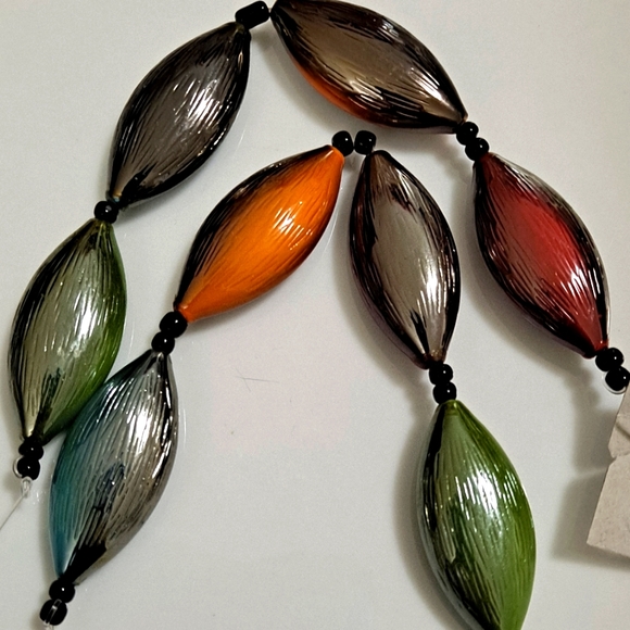 bead landing Jewelry - NWOT Bead Landing textured marquis beads